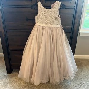 David’s Bridal Flower Girl Dress